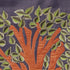 Navy Silk Table Runner with Tree of Life Embroidery and Hand Beading - 18x72" - ARCADIA HOME